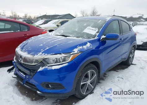 2021 Honda Hr-V Awd Ex from USA, damaged, VIN 3CZRU6H59MM700028